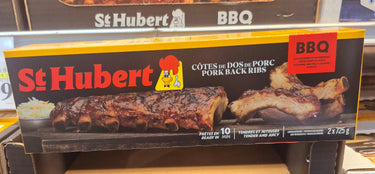 St-Hubert Pork BBQ Back Ribs - 2 x 725 Grams